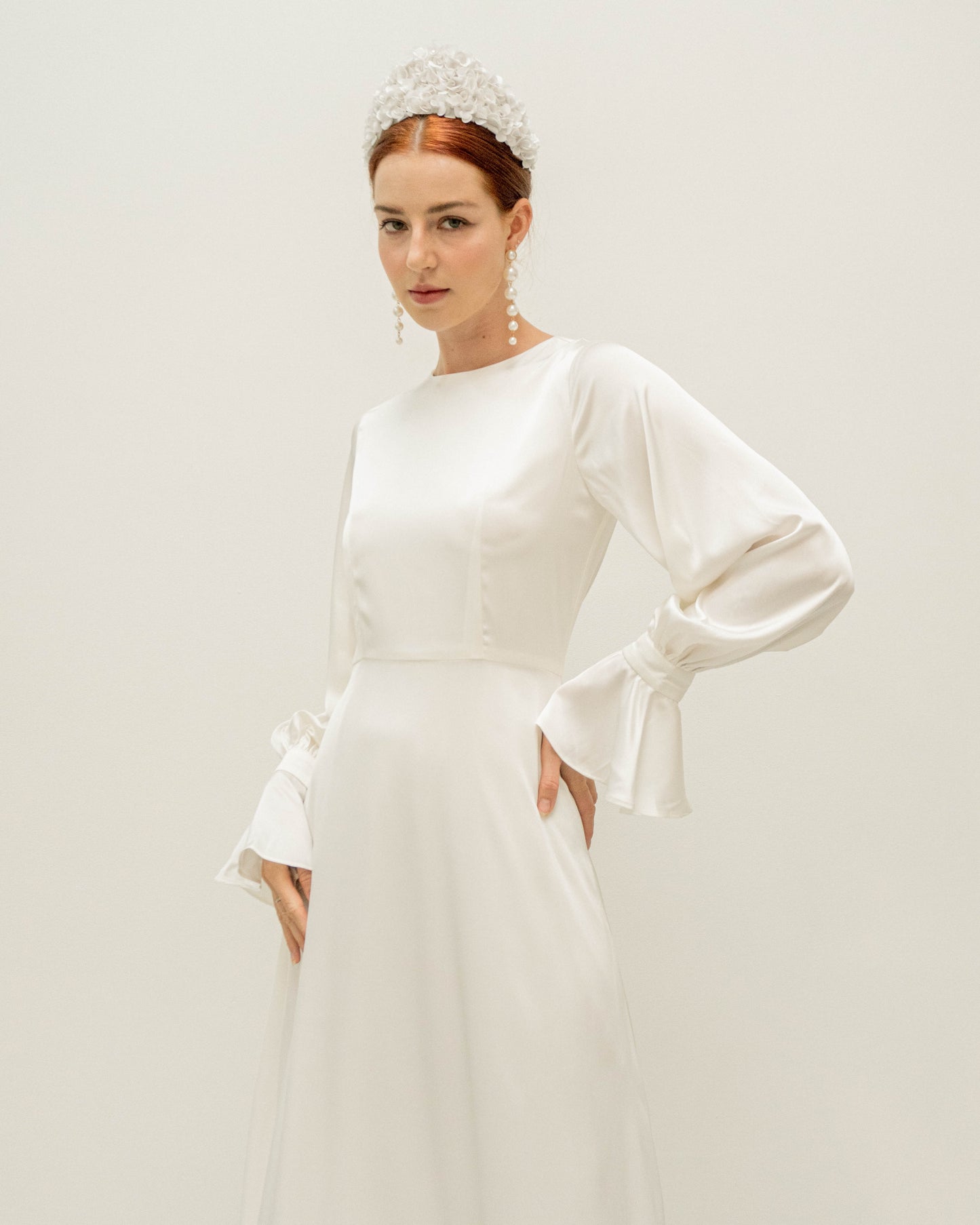 Aspen Long Sleeves Floor Length Dress