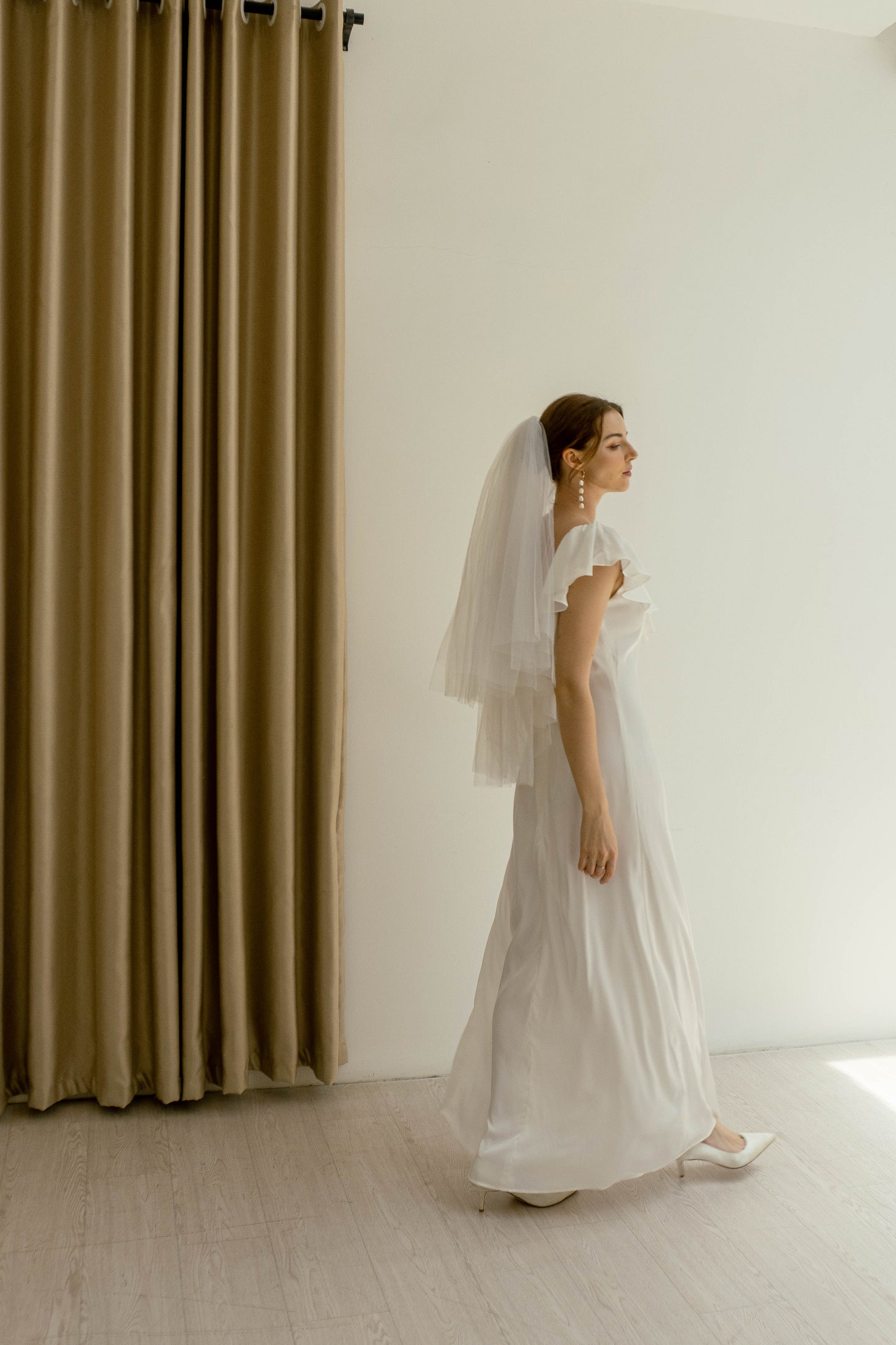 Venus Open Back Floor Length Dress