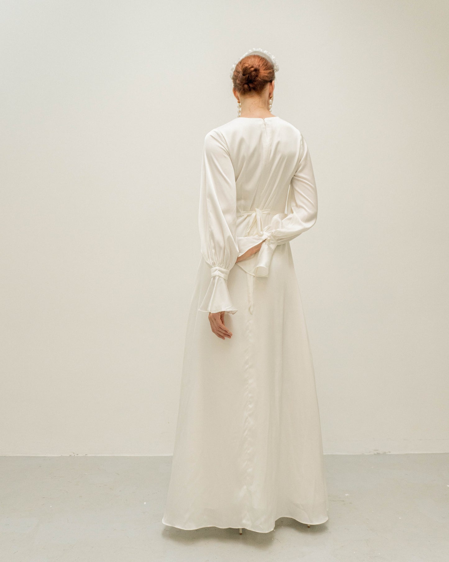 Aspen Long Sleeves Floor Length Dress