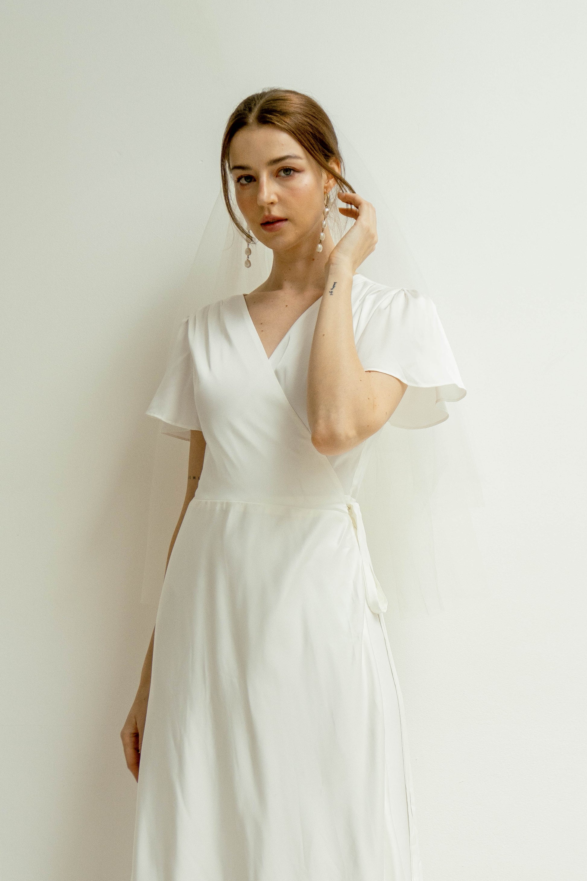 April Floor Length Wrap Dress April Floor Length Wrap Dress
